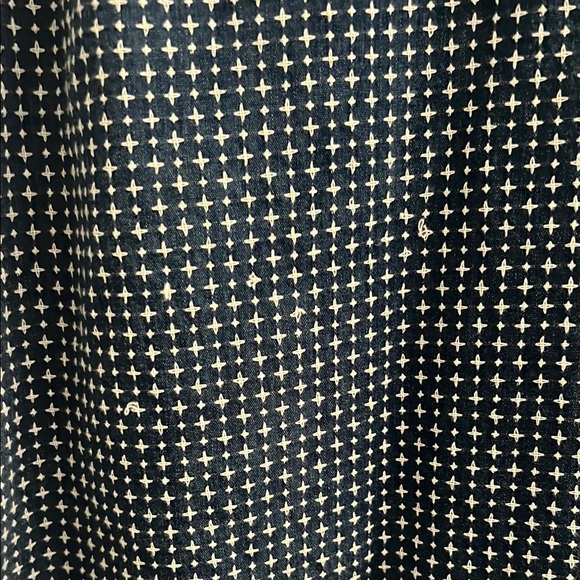 Lucky Brand, XL, Embroidered Navy Camp Shirt - Picture 10 of 11